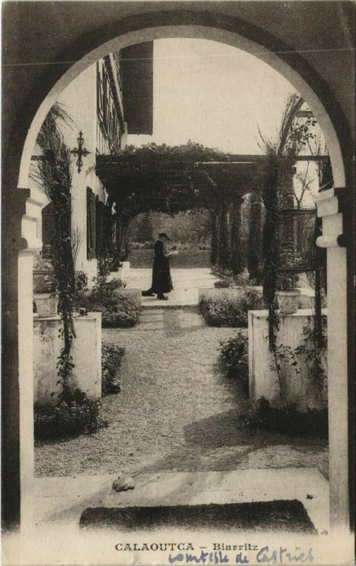 Carte postale ancienne Biarritz Calaoutca France à Biarritz