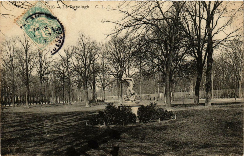Carte postale ancienne Le Ranelagh à Paris 16e