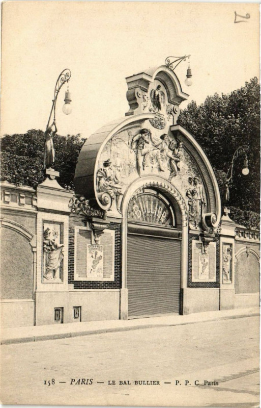 Carte postale ancienne Le Bal Bullier à Paris 5e