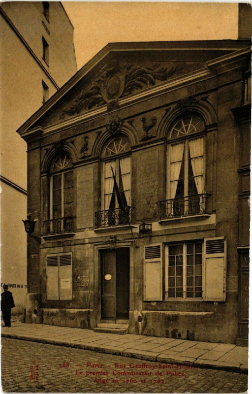 Carte postale ancienne Paris 5e Rue Geoffroy-Saint-Hilaire à Paris 5e