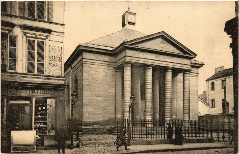Carte postale ancienne Paris 3e Temple à Paris 3e