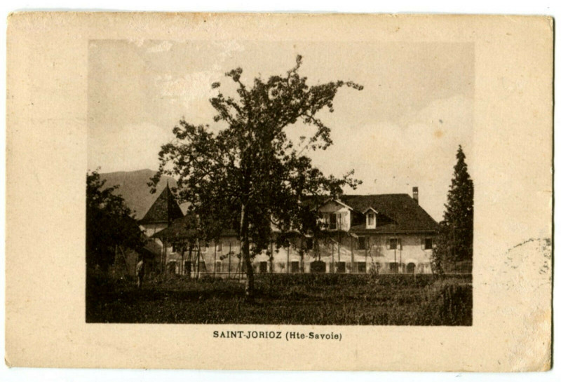 Carte postale ancienne Haute-Savoie Saint-Jorioz à Saint-Jorioz