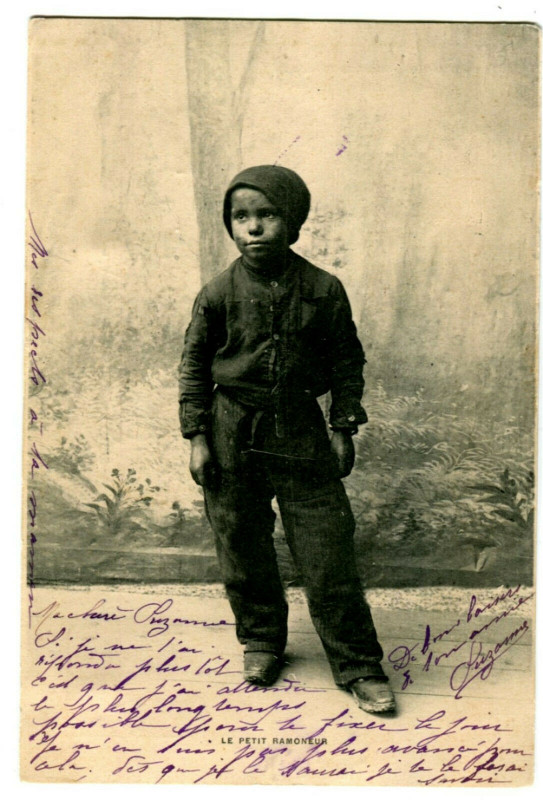 Carte postale ancienne Savoie Le Petit Ramoneur