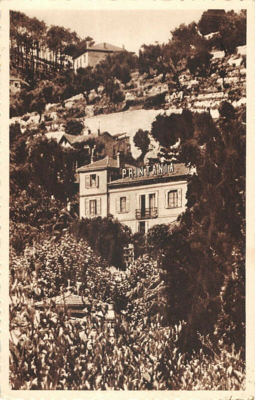 Carte postale ancienne Grasse Hotel Printania à Grasse