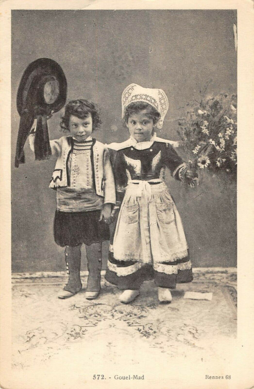 Carte postale ancienne Bretagne Gouel Mad