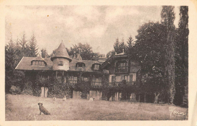 Carte postale ancienne Breurey Les Faverney Le Chalet De L'Ermitage à Faverney