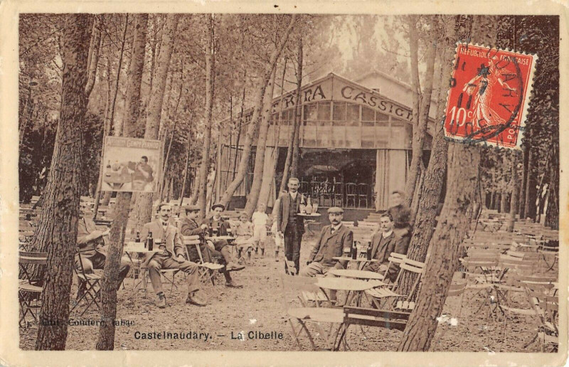 Carte postale ancienne Castelnaudary La Cibelle à Castelnaudary