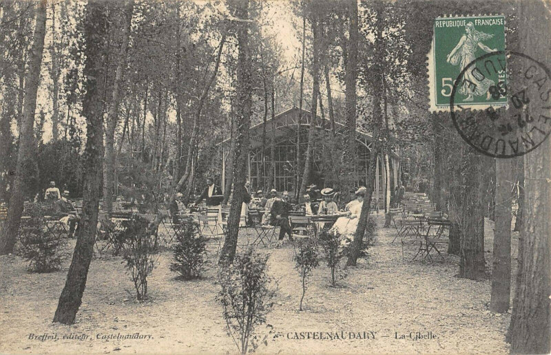 Carte postale ancienne Castelnaudary La Cibelle à Castelnaudary