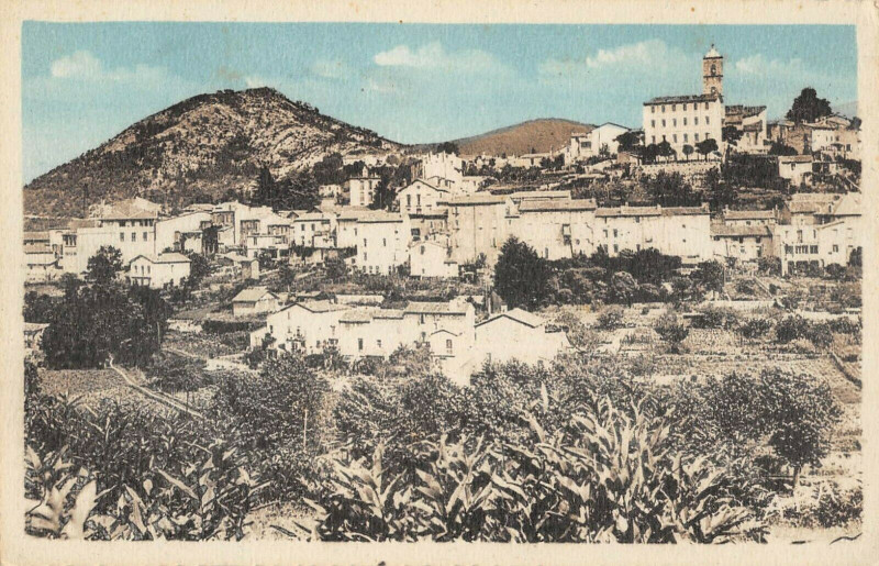 Carte postale ancienne Saint Laurent De Cerdans Vue Generale à Saint-Laurent-de-Cerdans