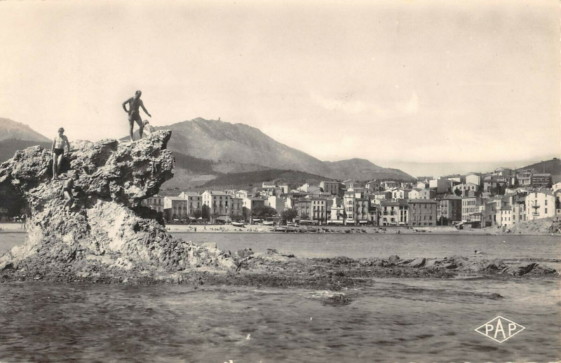 Carte postale ancienne Banyuls Sur Mer L'Ile Petite à Banyuls-sur-Mer