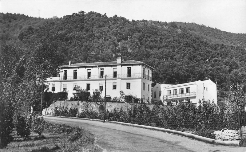 Carte postale ancienne Arles Sur Tech Maison De Repos Du Chateau Bleu à Arles-sur-Tech