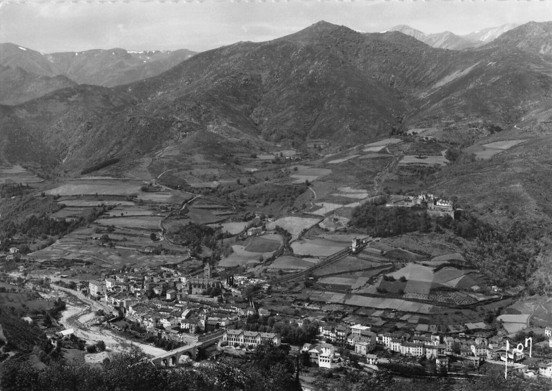Carte postale ancienne Prats De Mollo à Llo