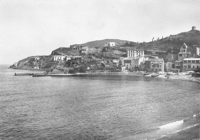 Carte postale ancienne Collioure Corniche à Collioure