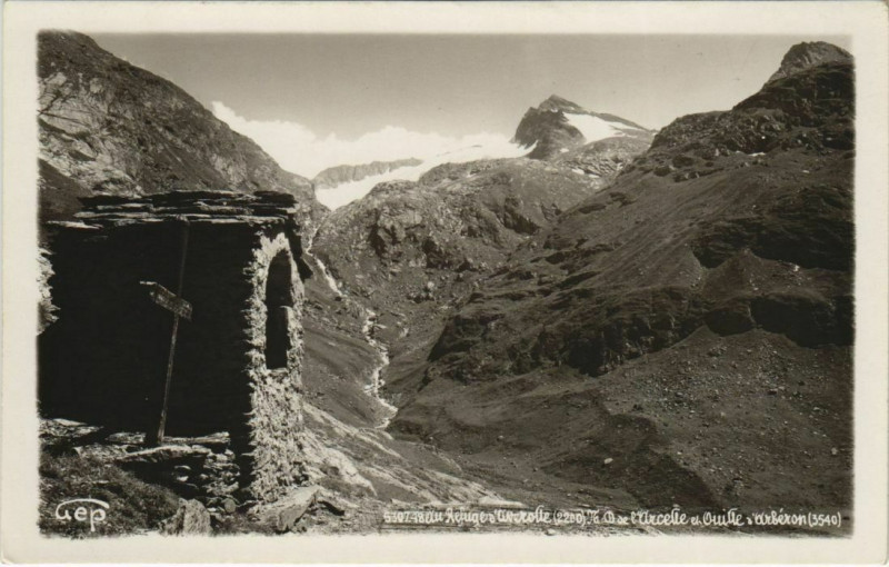 Carte postale ancienne Savoie - Refuges