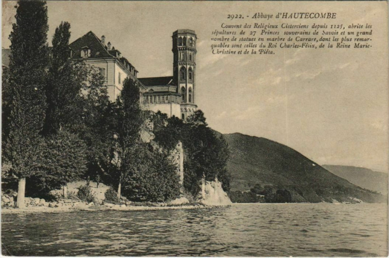 Carte postale ancienne Abbaye d'Hautecombe