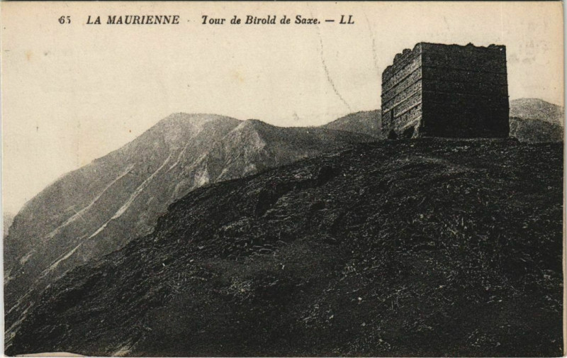 Carte postale ancienne Tour de Birold de Saxe