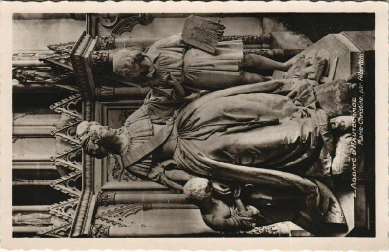 Carte postale ancienne Abbaye d'Hautecombe - Marie-Christine