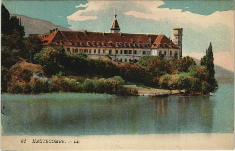 Carte postale ancienne Abbaye d'Hautecombe