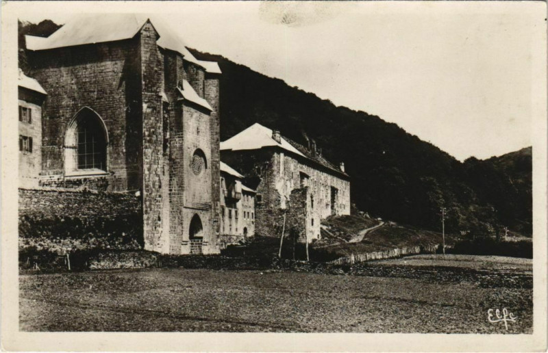 Carte postale ancienne Monastere de Roncevaux France