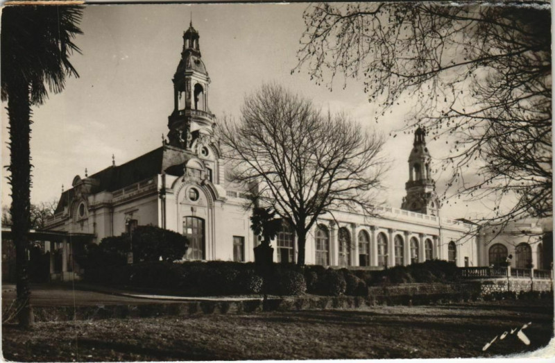 Carte postale ancienne Pau Le Casino Municipal France à Pau