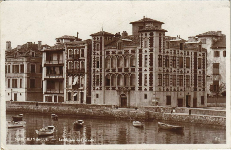 Carte postale ancienne St.Jean de Luz La Maison de l'Infante France