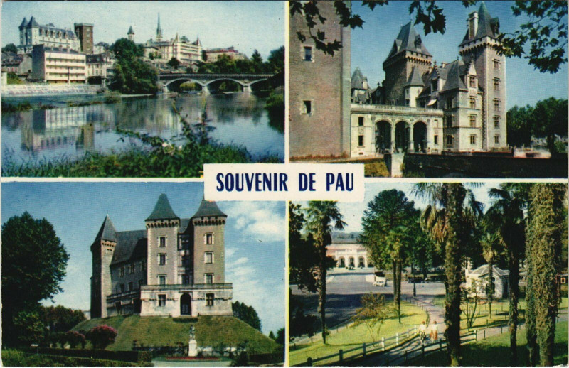 Carte postale ancienne Pau Scenes à Pau
