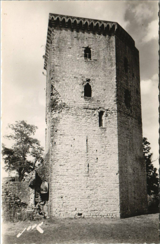 Carte postale ancienne Orthez La Tour Moncade - Monument Historique à Orthez