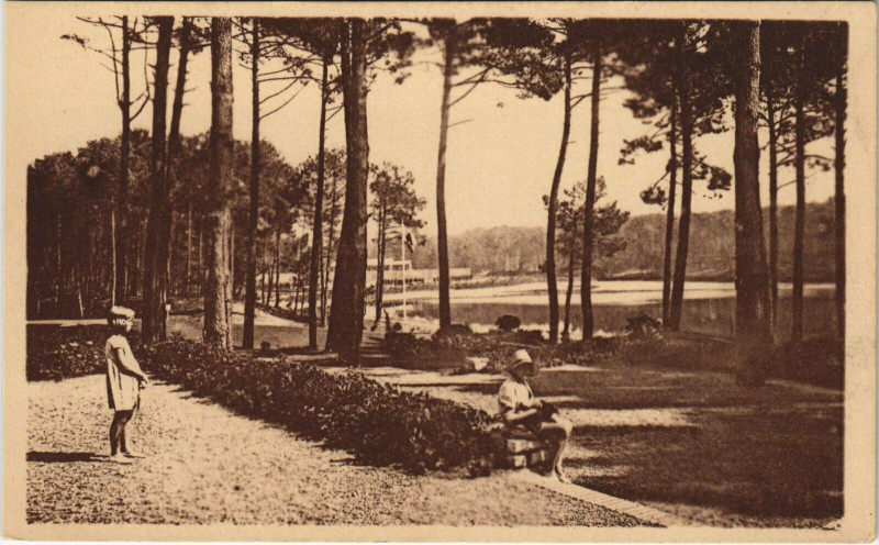 Carte postale ancienne Biarritz Golfe de Chiberta à Biarritz