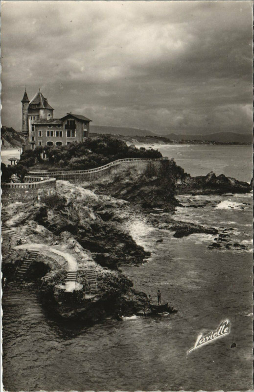 Carte postale ancienne Biarritz La Villa Belza à Biarritz