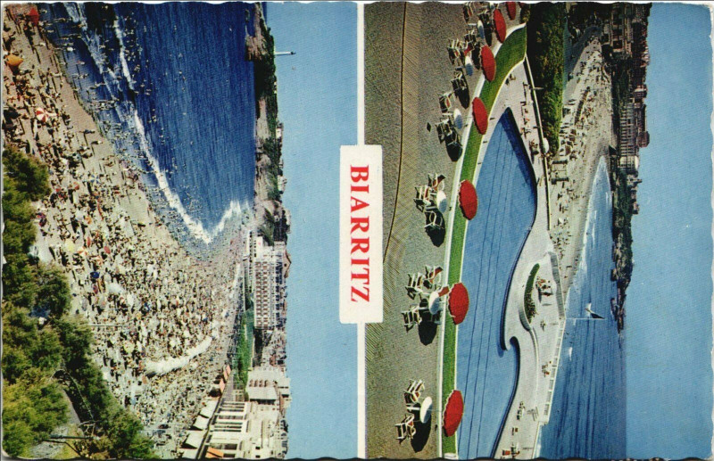 Carte postale ancienne Biarritz Scenes à Biarritz