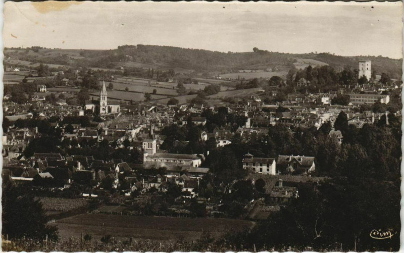 Carte postale ancienne Orthez Vue Generale France à Orthez