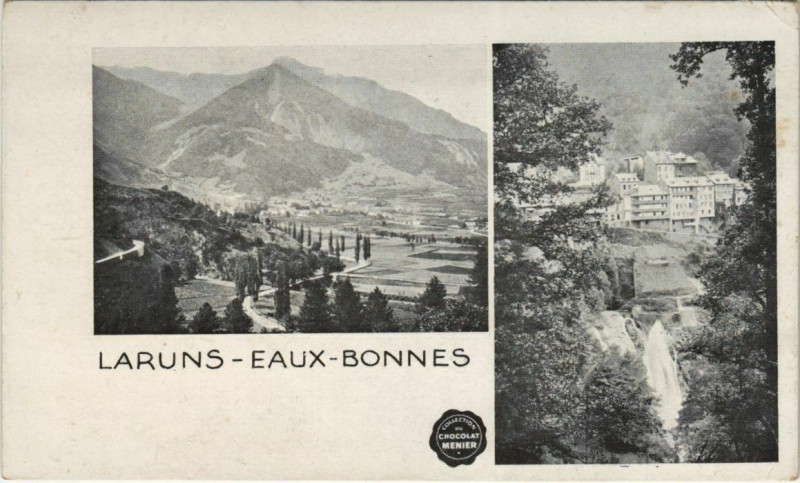 Carte postale ancienne Laruns Souvenir France à Laruns