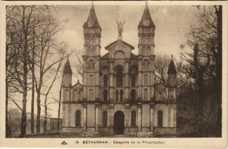 Carte postale ancienne Betharram Chapelle de la Resurrection France