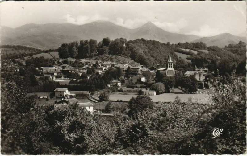 Carte postale ancienne St.Jean Pied de Port Vue Generale France