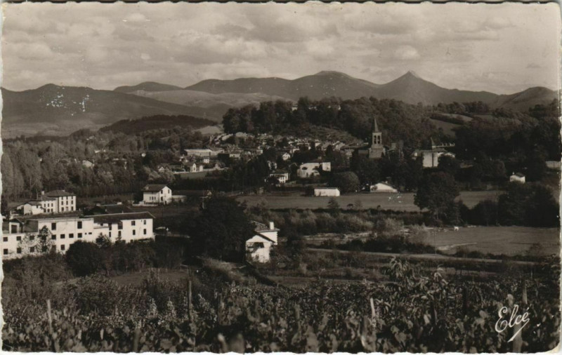Carte postale ancienne St.Jean Pied de Port Vue Generale France