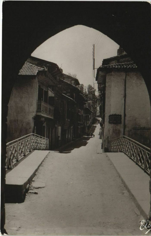 Carte postale ancienne St.Jean Pied de Port Vieille Porte France