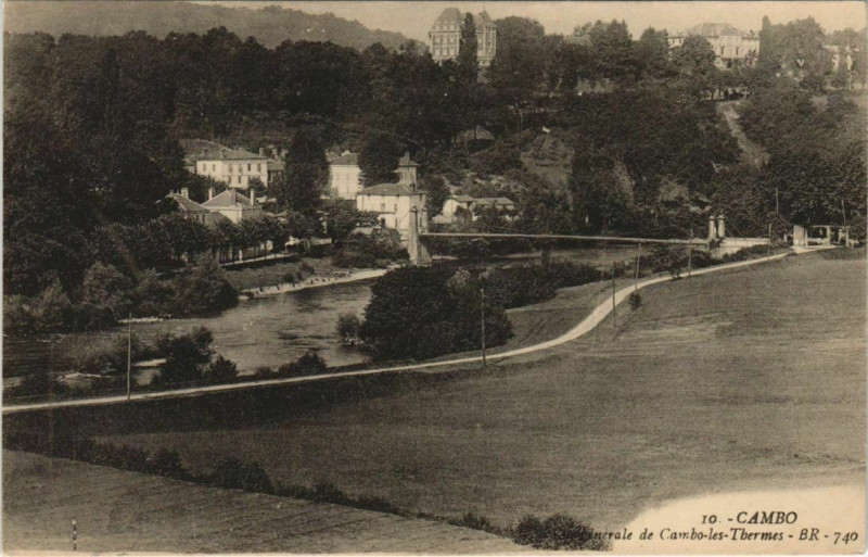 Carte postale ancienne Cambo les Bains Cambo les Thermes France à Cambo-les-Bains