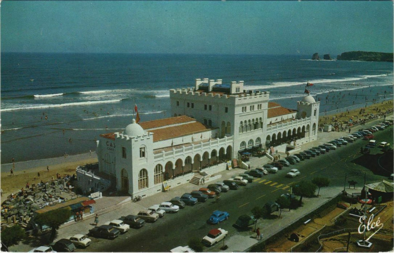 Carte postale ancienne Hendaye Le Casino France à Hendaye
