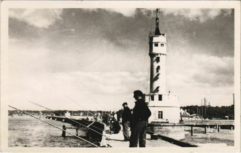 Carte postale ancienne Bayonne Barre de I'Adour France à Bayonne