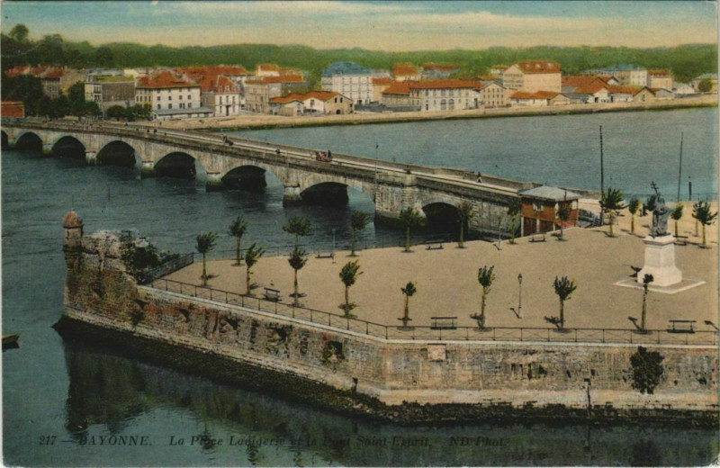 Carte postale ancienne Bayonne France à Bayonne