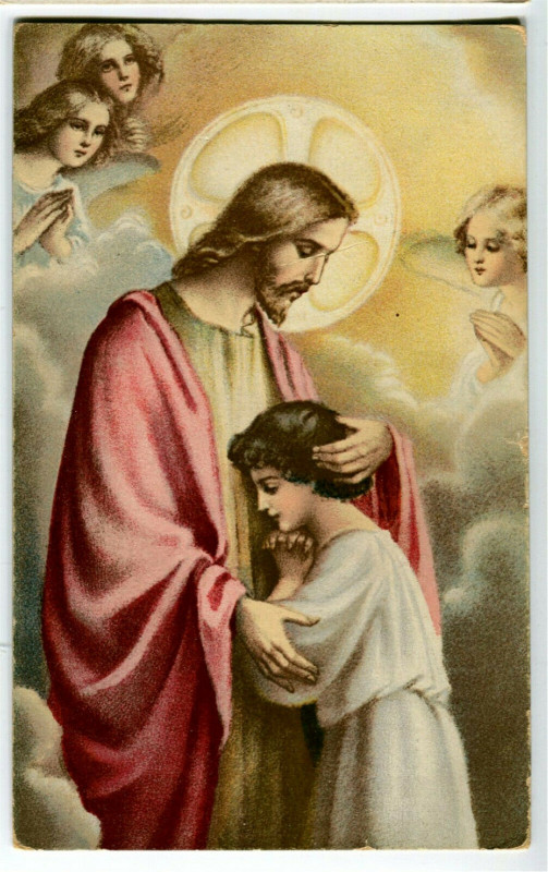 Carte postale ancienne Religion jesus christ i am the way of truth and life