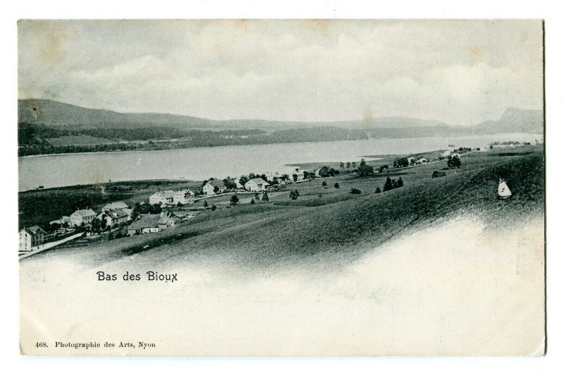 Carte postale ancienne Switzerland lake Geneva low bioux