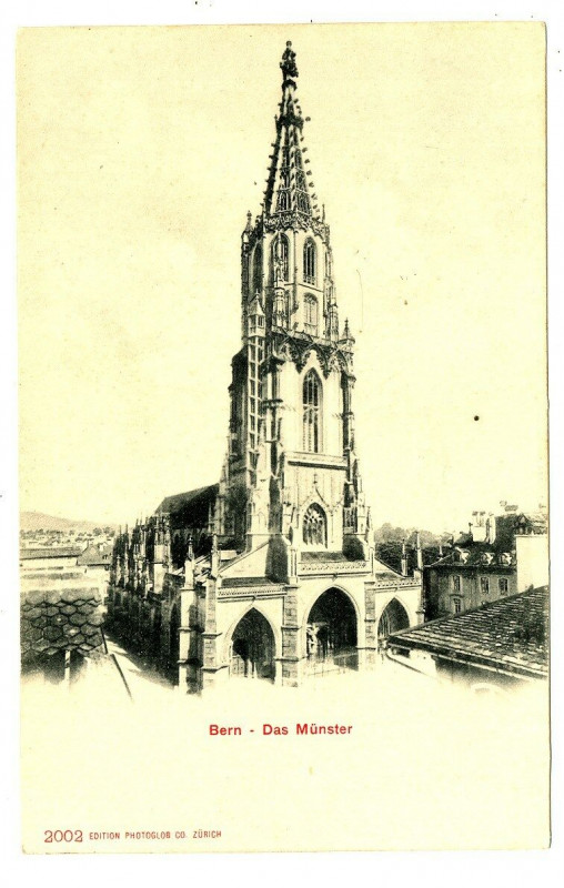Carte postale ancienne Switzerland bern mittelland das müster