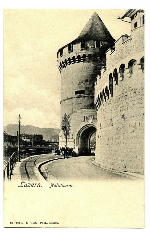 Carte postale ancienne Switzerland luzern mitteland nollithurm