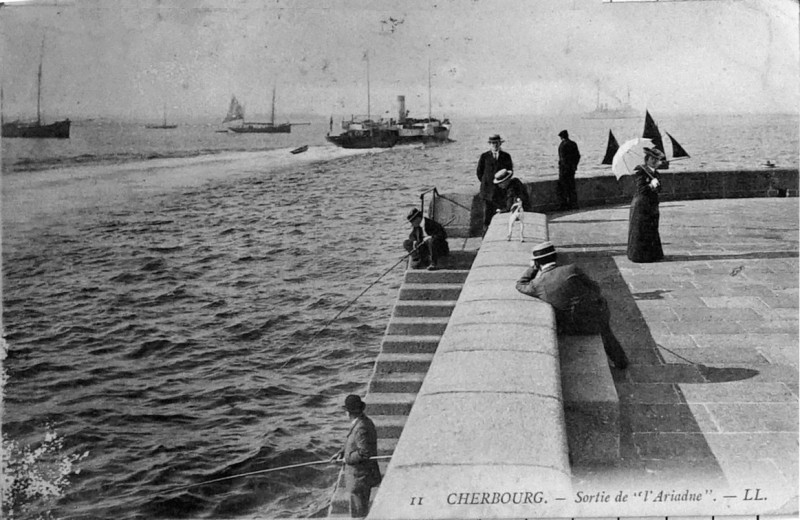 Carte postale ancienne Cherbourg 1906 1008328