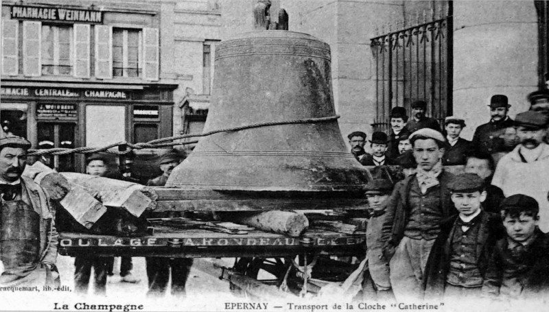 Carte postale ancienne Cloche 1595 épernay 1006658 à Épernay