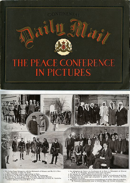Carte postale ancienne Paris Peace Conference, 1919 (28087214059) à Paris