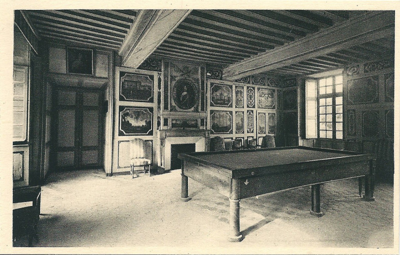 Carte postale ancienne Château de Bussy-Rabutin-Fr-21-vers 1935-Cpa-06