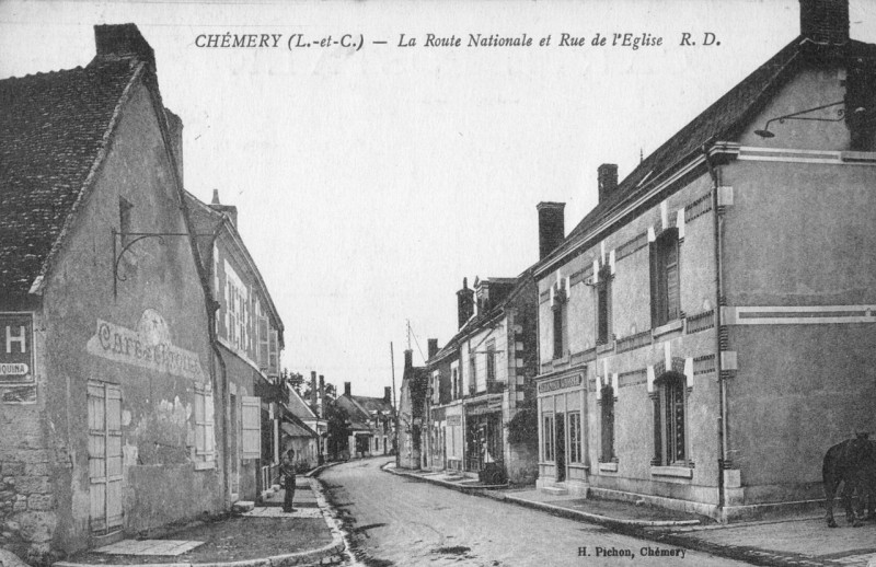 Carte postale ancienne Chemery cpa
