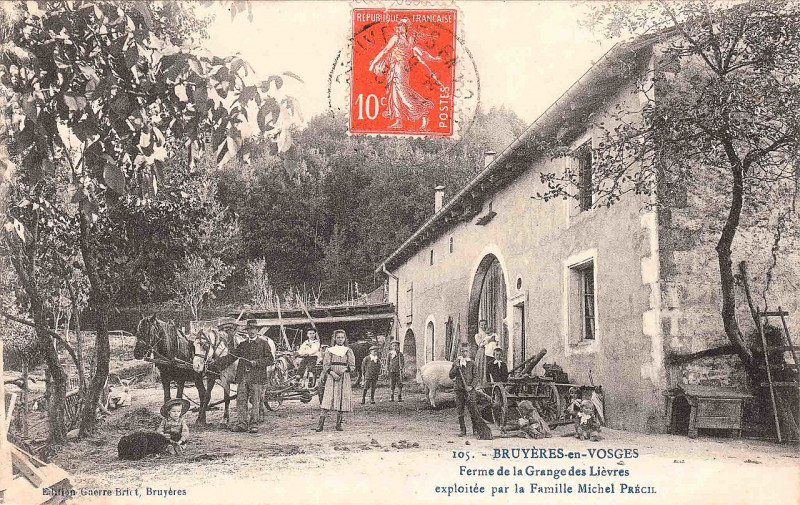 Carte postale ancienne Cpa-Bruyères-102